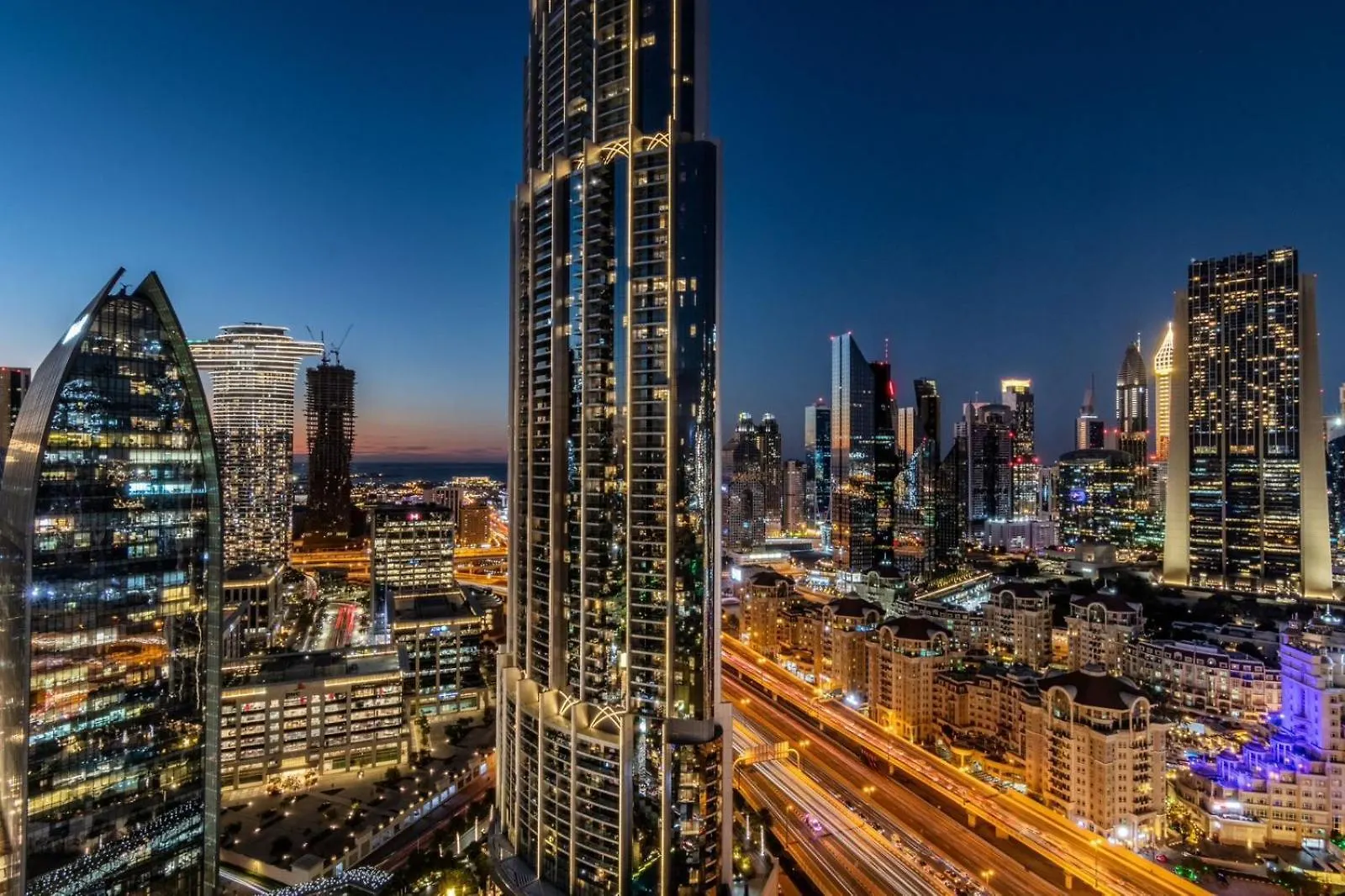 公寓 Luxury Studio In Emaar Residence Fashion Avenue 迪拜
